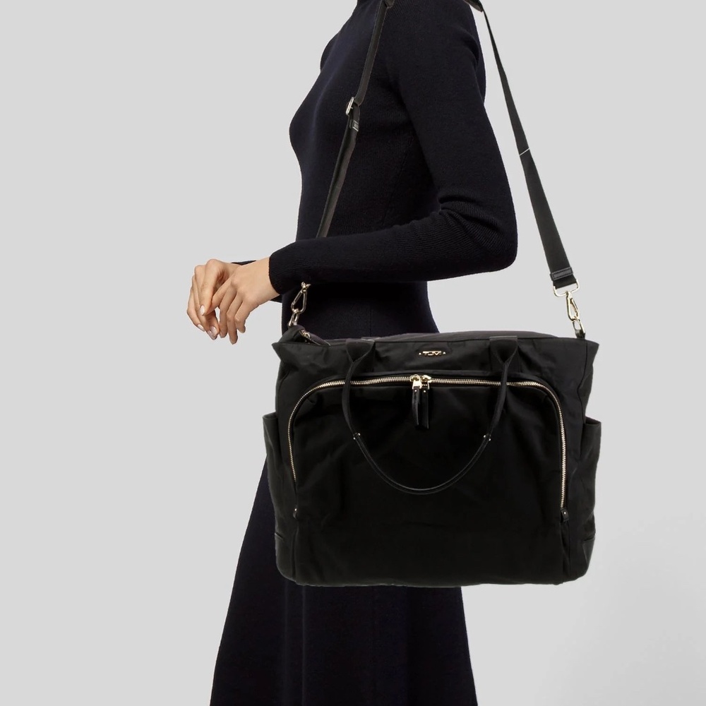 Black Tumi Work Bag/Briefcase